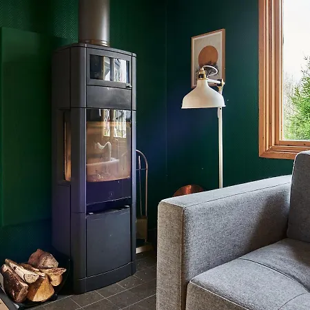 Cosy Cabin W Fireplace 3 Mins From Soederasen Park Ljungbyhed Exterior photo