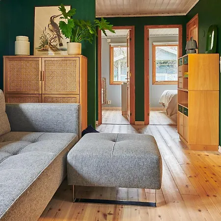 Cosy Cabin W Fireplace 3 Mins From Soederasen Park Ljungbyhed Exterior photo